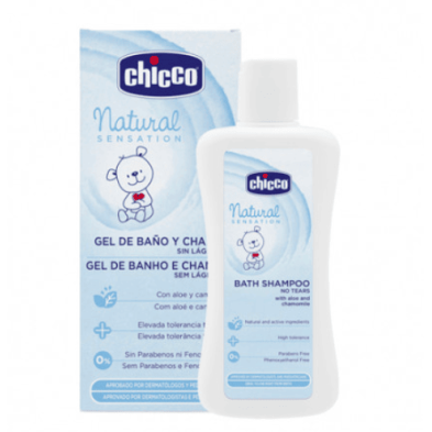 NATURAL SENSATION GEL DE BAÑO Y CHAMPU CHICCO 20