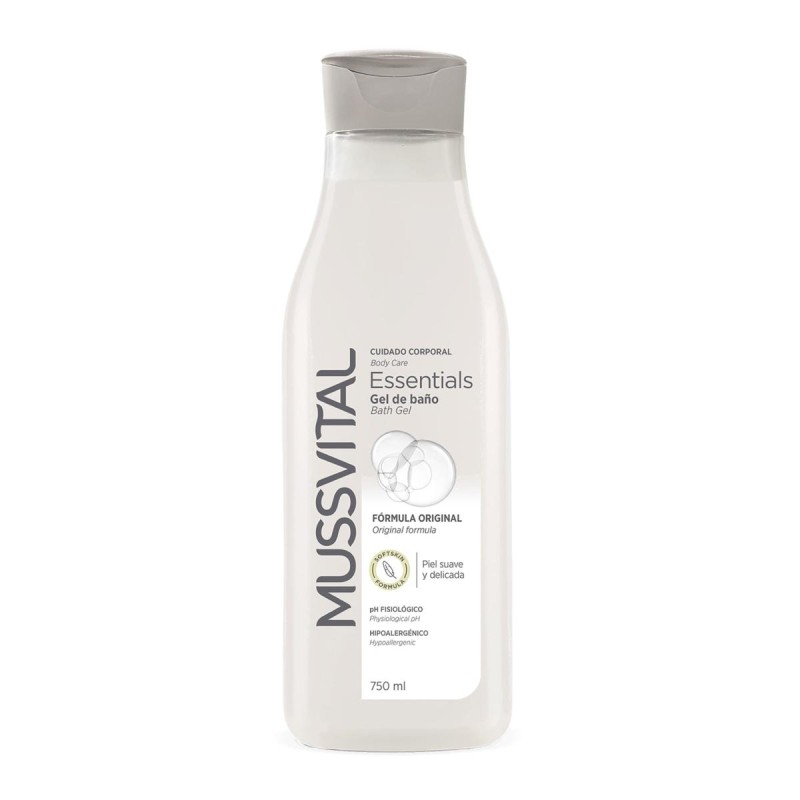 MUSSVITAL ESSENTIALS GEL DE BAÑO ORIGINAL 750 ML