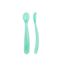 CHICCO CUCHARA EASY MEAL SILICONA AZUL 6M+