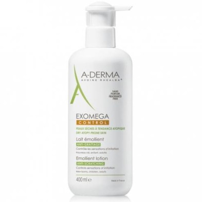 A-DERMA EXOMEGA CONTROL LECHE EMOLIENTE 400 ML