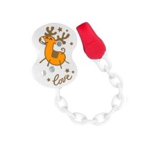 CLIP CON CADENA CHICCO EDICION NAVIDAD 0M+