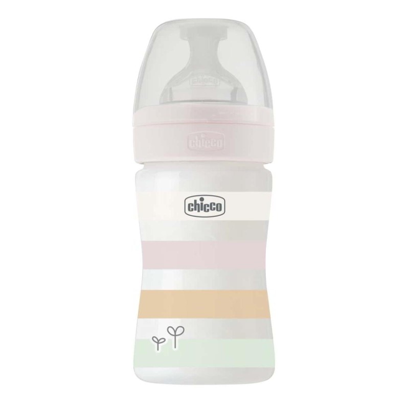 CHICCO WELLBEING BIBERON SILICONA 0M+ 150 ML