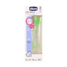 CHICCO WELLBEING BIBERON SILICONA 2M+ 250 ML