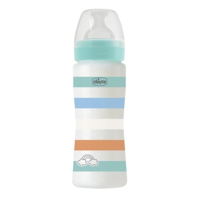 CHICCO BIBE WELL-BEING SILICONA 4M+ 330 ML