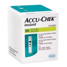 TIRAS REACTIVAS GLUCEMIA ACCU-CHEK INSTANT 50 TIRAS
