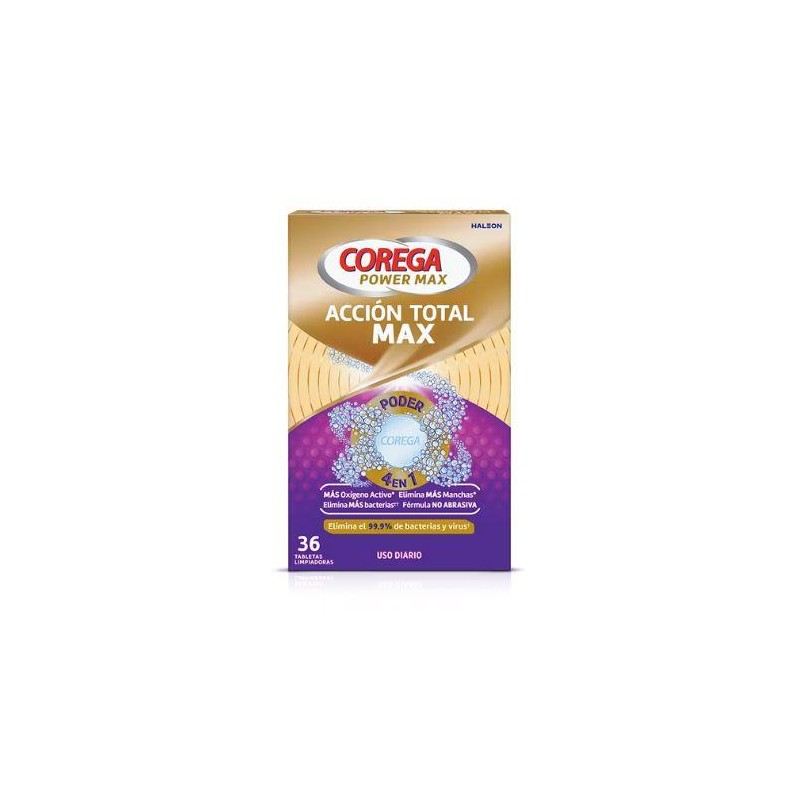 COREGA ACCION TOTAL LIMPIADOR LIMPIEZA PROTESIS
