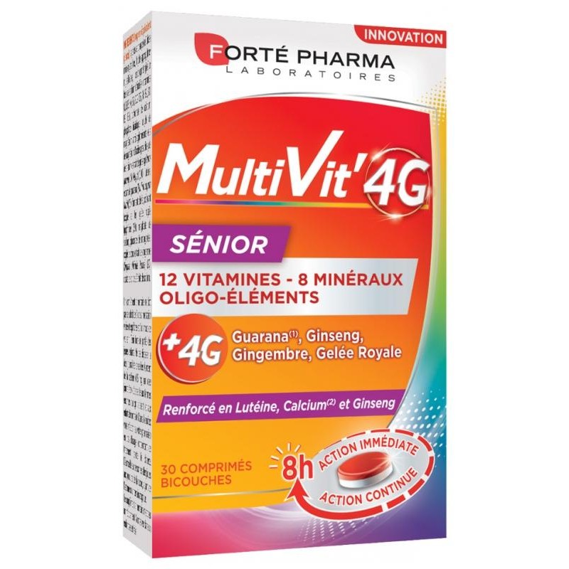 MULTIVIT 4G SENIOR 30 COMPRIMIDOS