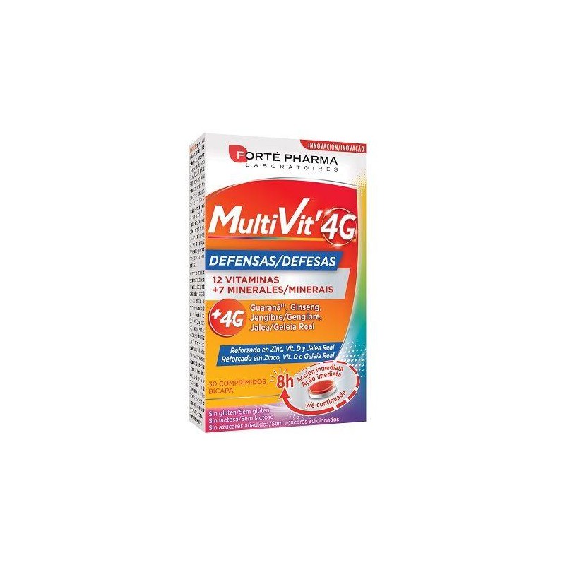 MULTIVIT 4G DEFENSAS 30 COMPRIMIDOS