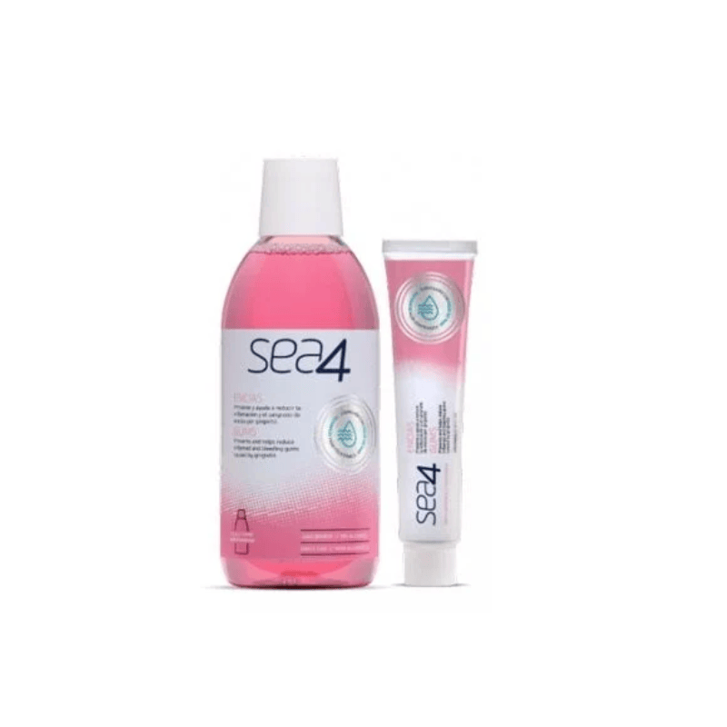 SEA4 ENCIAS PACK COLUTORIO 500 ML+PASTA DENTIFRICA 75 ML