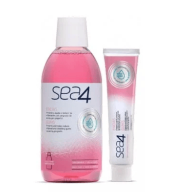SEA4 ENCIAS PACK COLUTORIO 500 ML+PASTA DENTIFRICA 75 ML