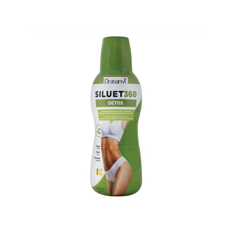 DRASANVI SILUET 360º DETOX 1 BOTELLA 600 ML SABOR PIÑA