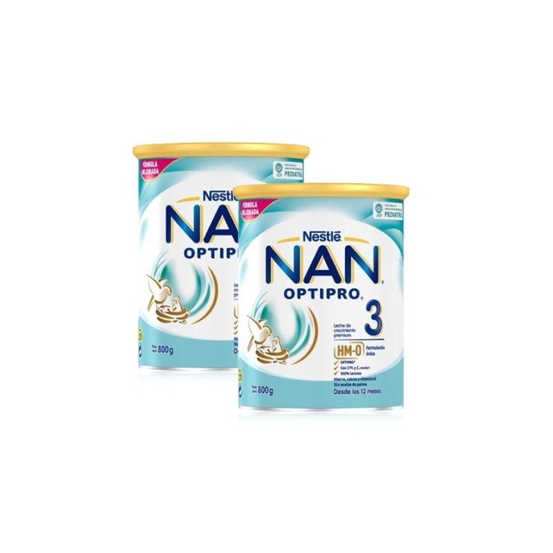 DUPLO NAN OPTIPRO 3  800 G 2ª UN 50%