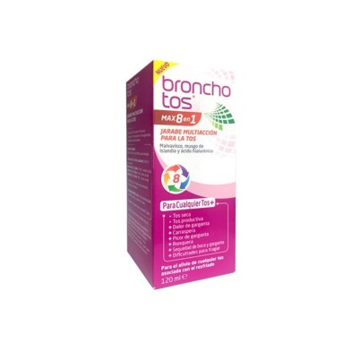 BRONCHOTOS MAX 8 EN 1 - 1 FRASCO 120 ML