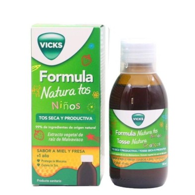 VICKS FORMULA NATURA TOS NIÑOS JARABE