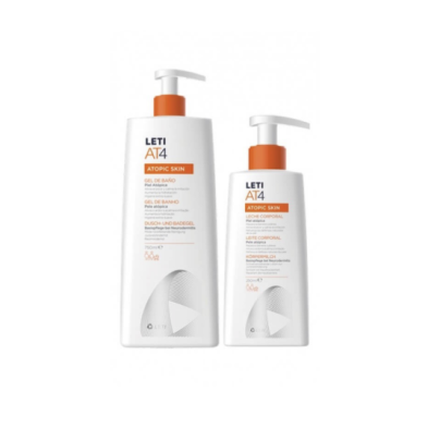 LETI AT4 PACK GEL 750+LECHE 250ML