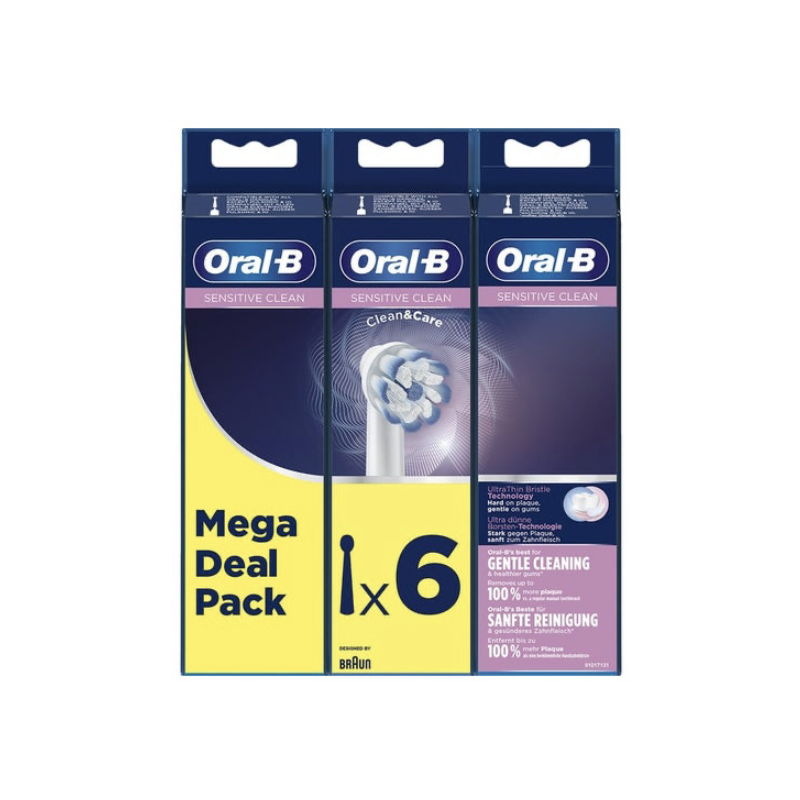 Oral B Sensitive Clean Reca 6 Cabez