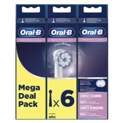 Oral B Sensitive Clean Reca 6 Cabez
