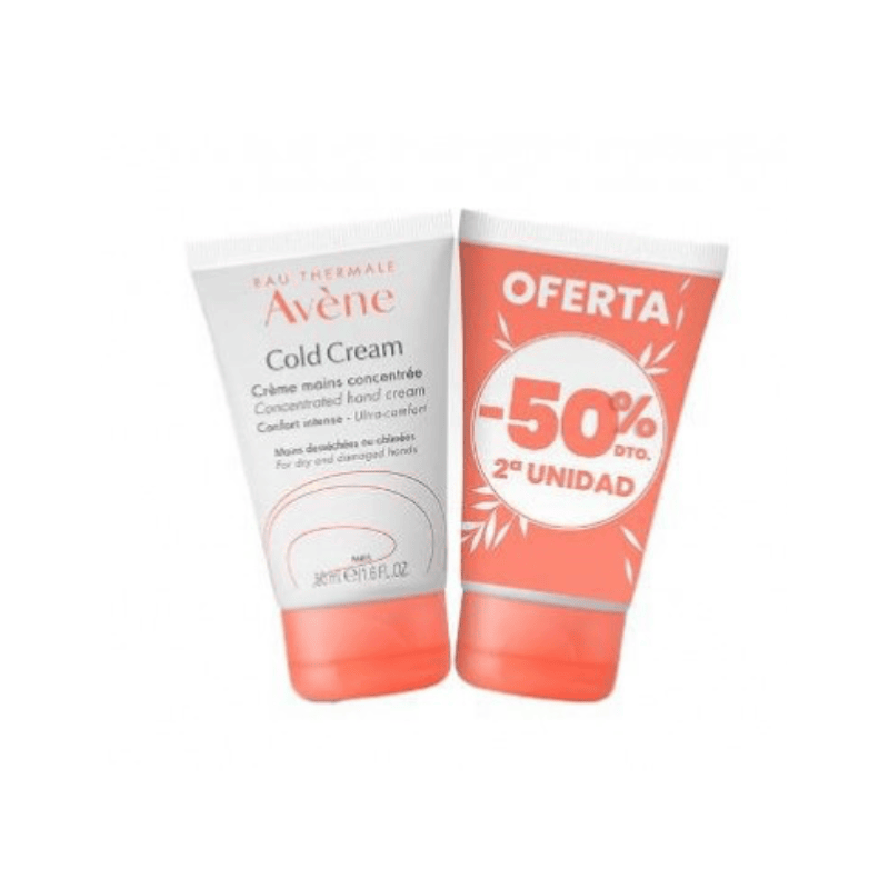 AVENE COLD CREAM CREMA DE MANOS PACK DUO 50% 2ª UNIDAD