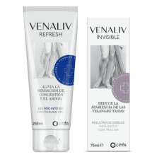 VENALIV REFRESH + VENALIV INVISIBLE GEL  250 ML + CREMA 75 ML PACK