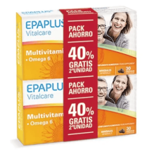 PACK EPAPLUS VITALCARE MULTIVITAMIN OMEGA 6 2X30 CAPS