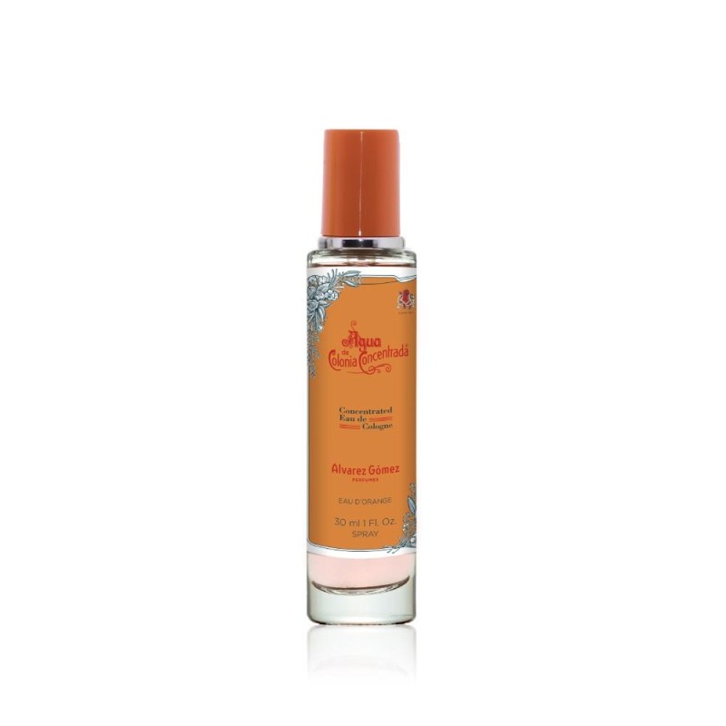 AGUA DE COLONIA CONCENTRADA EAU D´ORANGE ALVAREZ GOMEZ 1 ENVASE 30 ML