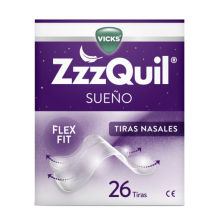 ZZZQUIL SUEÑO 26 TIRAS NASALES