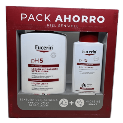 EUCERIN PACK RUTINA ULTRALIGERA 1L+GEL 200ML