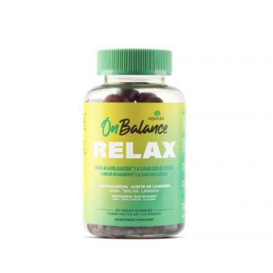 AQUILEA ONBALANCE RELAX 60 GOMINOLAS SABOR FRUTOS DEL BOSQUE