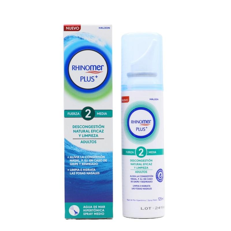RHINOMER PLUS ADULTOS FUERZA 2 MEDIA 125 ML