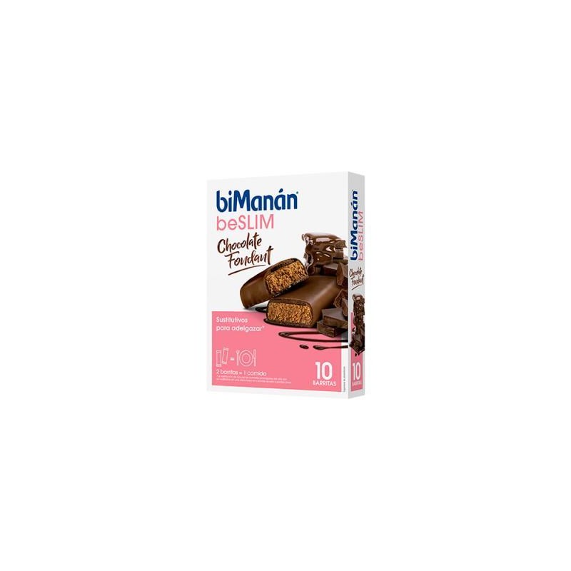BIMANAN BARRITA CHOCOLATE NEGRO FONDANT 10 BARRITAS DE 31GR