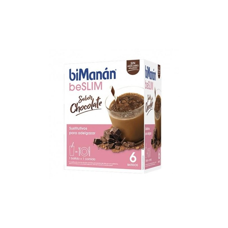 BIMANAN BESLIM BATIDO CHOCOLATE 6 SOBRES