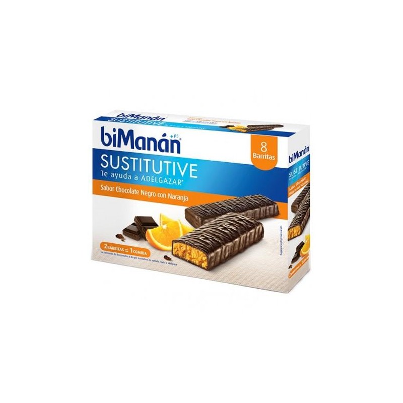 BIMANAN BARRITA CHOCOLATE NEGRO Y NARANJA 40 GR
