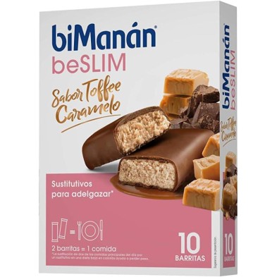 BIMANAN BARRITA TOFFE 320 GR 40 GR X 10 UNIDADES