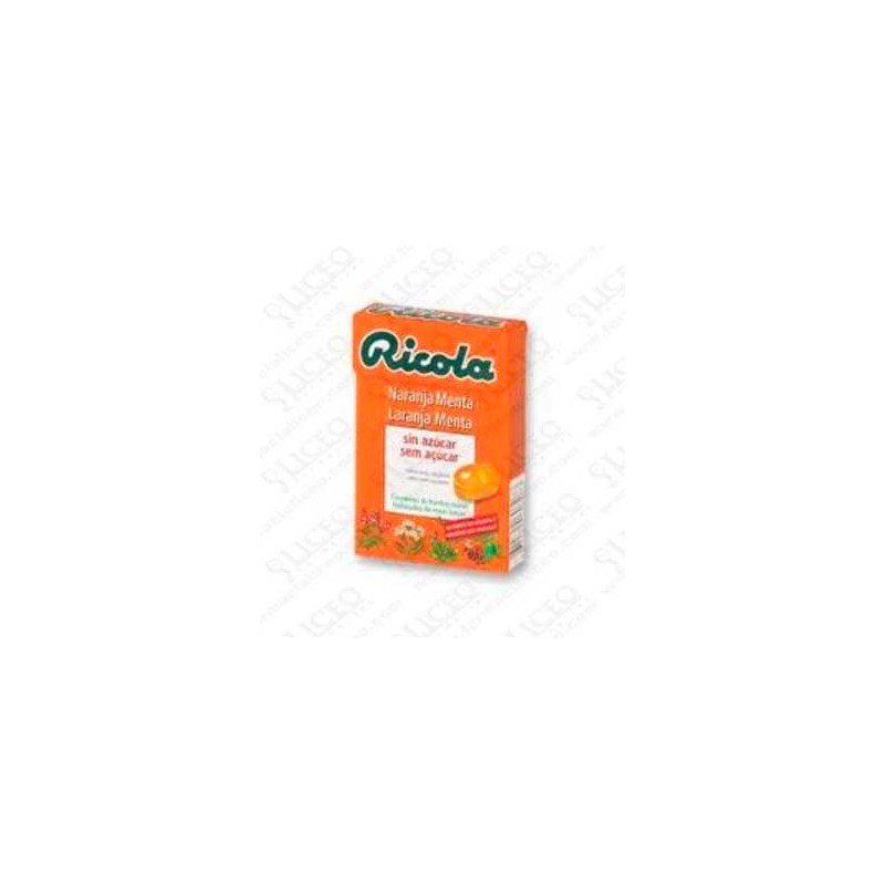 RICOLA CARAMELO NARANJA 50 GR