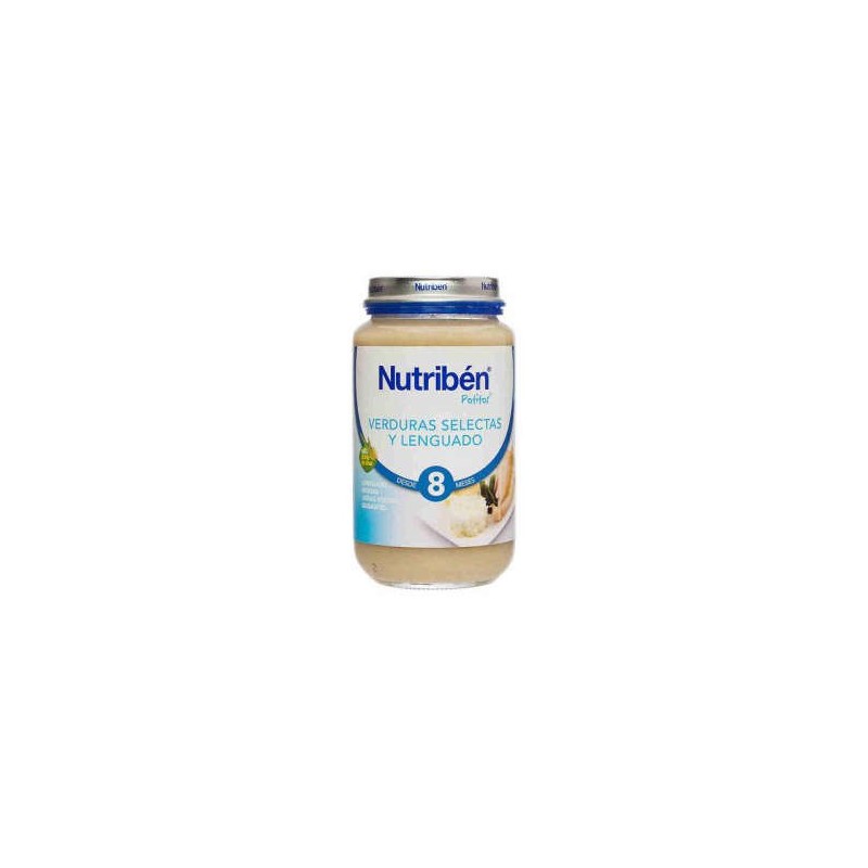 NUTRIBEN VERDURA SELECTA Y LENGUADO POTITO GRANDE 250 GR