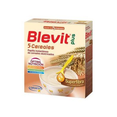BLEVIT PLUS SUPERFIBRA PAPILLA 5 CEREALES 600 GR