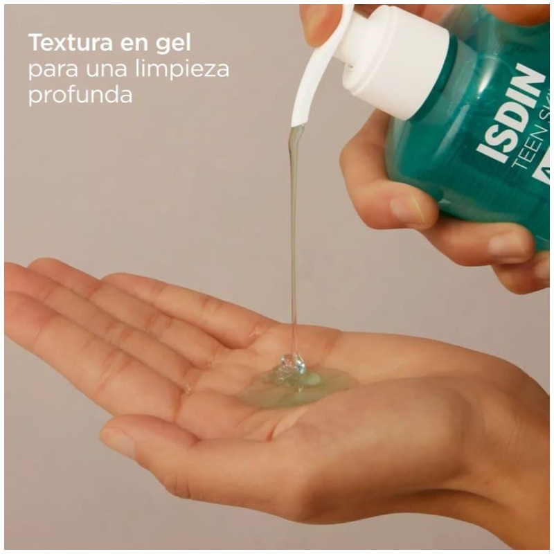 ISDIN TEEN SKIN ACNIBEN LIMPIADOR MATIFICANTE GEL 1 ENVASE 400 ML