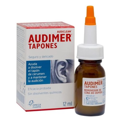 AUDIMER AUDICLEAN TAPONES SOLUCION LIMPIEZA OIDO 12 ML