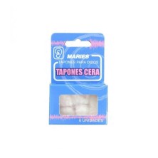 TAPONES OIDOS MARIES CERA 6 UNIDADES