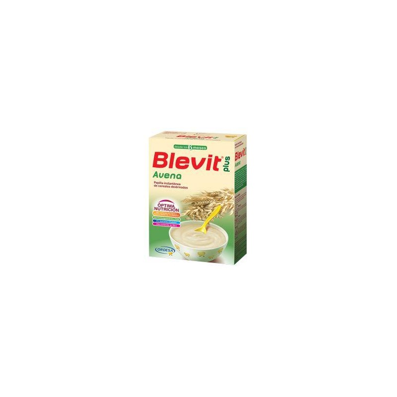 BLEVIT PLUS AVENA 6 MESES 300 GR 12 VITAMINAS