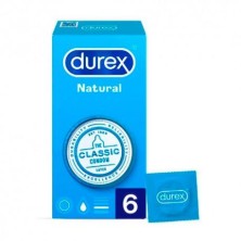 DUREX NATURAL CONFORT PRESERVATIVOS 6 UNIDADES