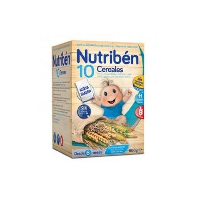 NUTRIBEN 10 CEREALES 1 ENVASE 600 G