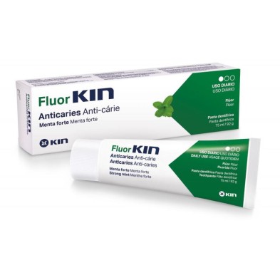 FLUOR KIN ANTICARIES PASTA DENTIFRICA MENTA FORTE