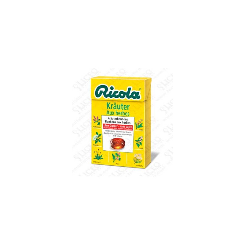 RICOLA PERLAS HIERBAS SUIZAS 25 GR