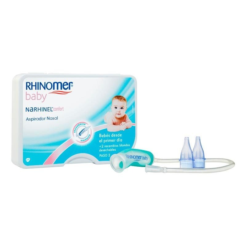 NARHINEL CONFORT ASPIRADOR NASAL 1 UNIDAD +2 RECAMBIOS DESECHABLES