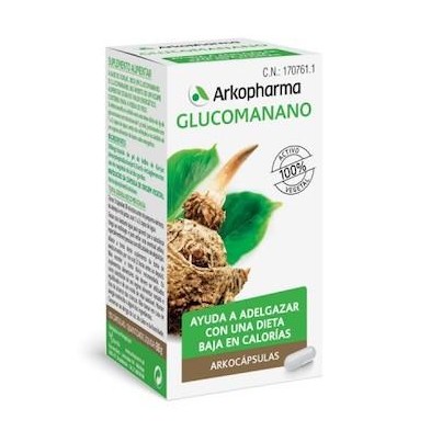 GLUCOMANANO ARKOCAPS 80 CÁPSULAS