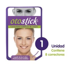 CORRECTOR ESTÉTICO DE OREJAS OTOSTICK PIEL NORMAL 8 UNIDADES ADULTO