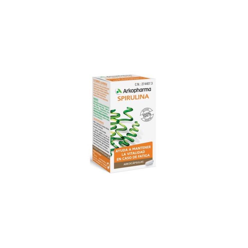 SPIRULINA ARKOCAPSULAS 45 CÁPSULAS