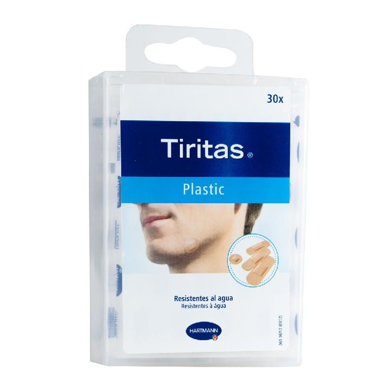 TIRITAS PLASTIC APÓSITO ADHESIVO 30 UNIDADES