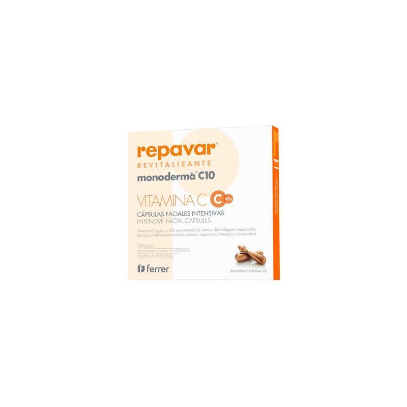 REPAVAR MONODERMA C10 REVITALIZANTE 28 CÁPSULAS
